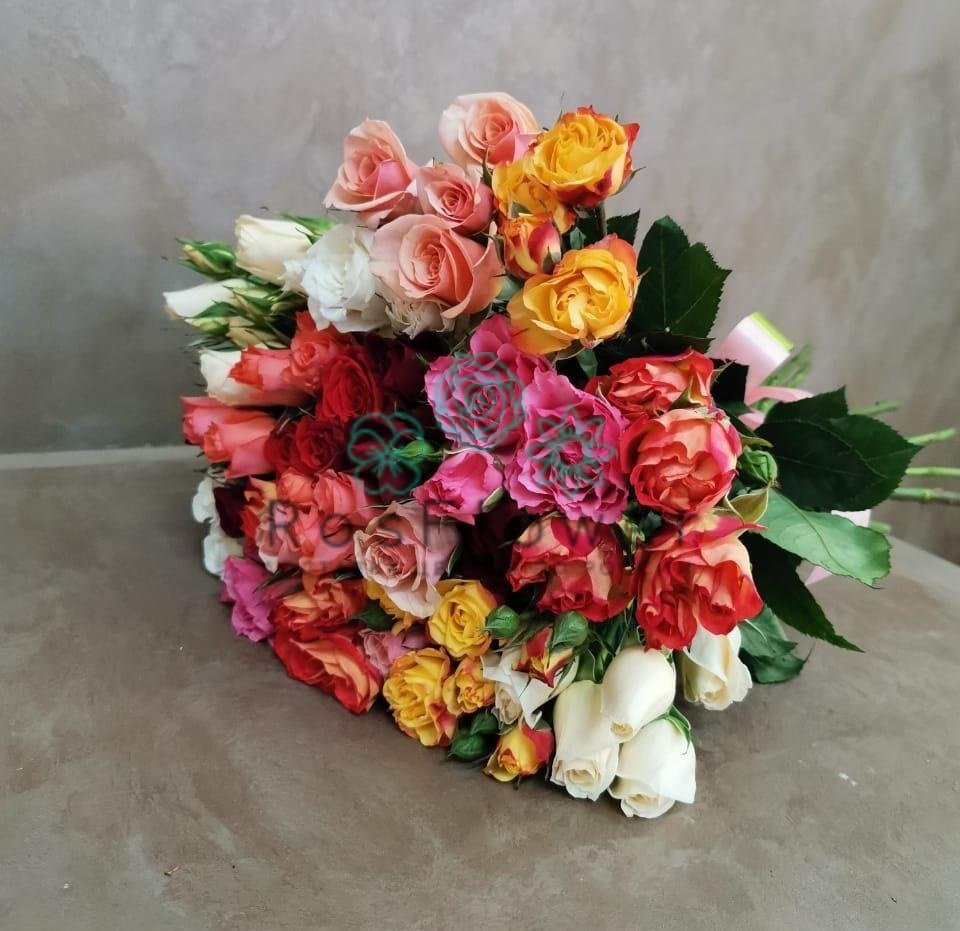 Букет цветов из: Розы в Танцырее