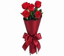 Букет 5 Красных роз Эдлесс Лав в Танцырее
