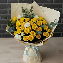 Букет цветов из:  Розы #REPLACE_PRED# Танцырее