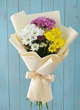 Букет цветов из:  Хризантемы в Танцырее