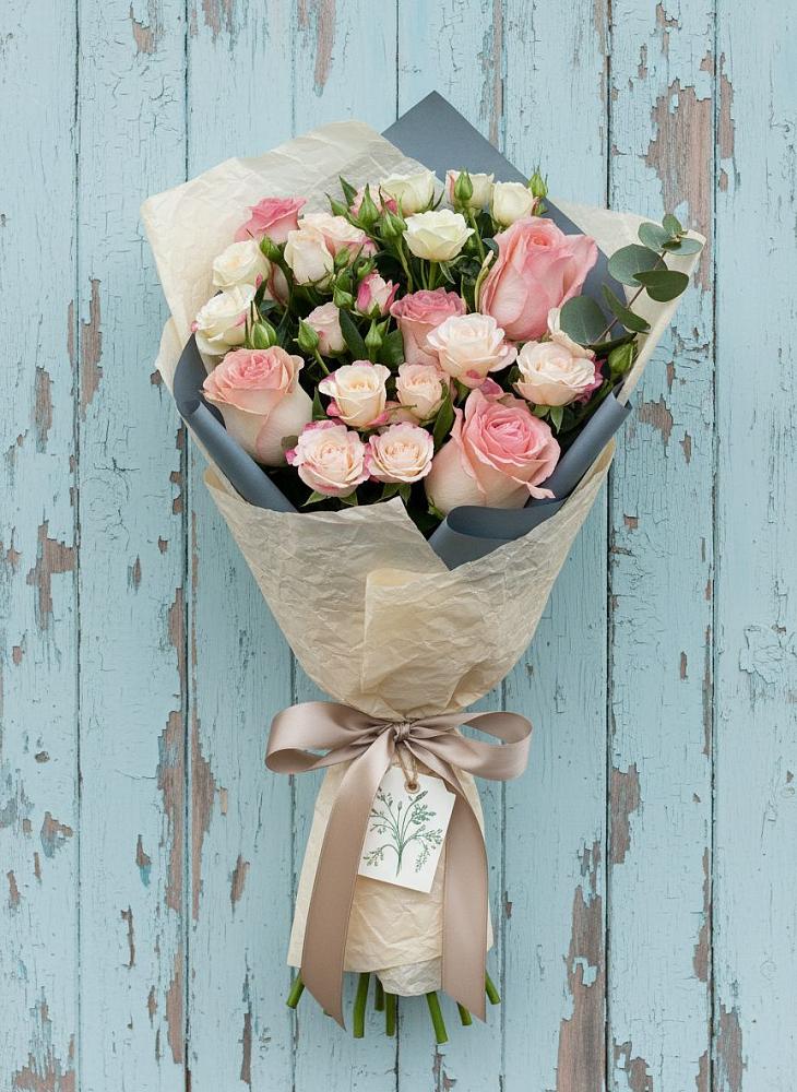 Букет цветов из: Розы в Танцырее