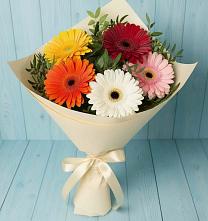 Букет цветов из:  Герберы в Танцырее