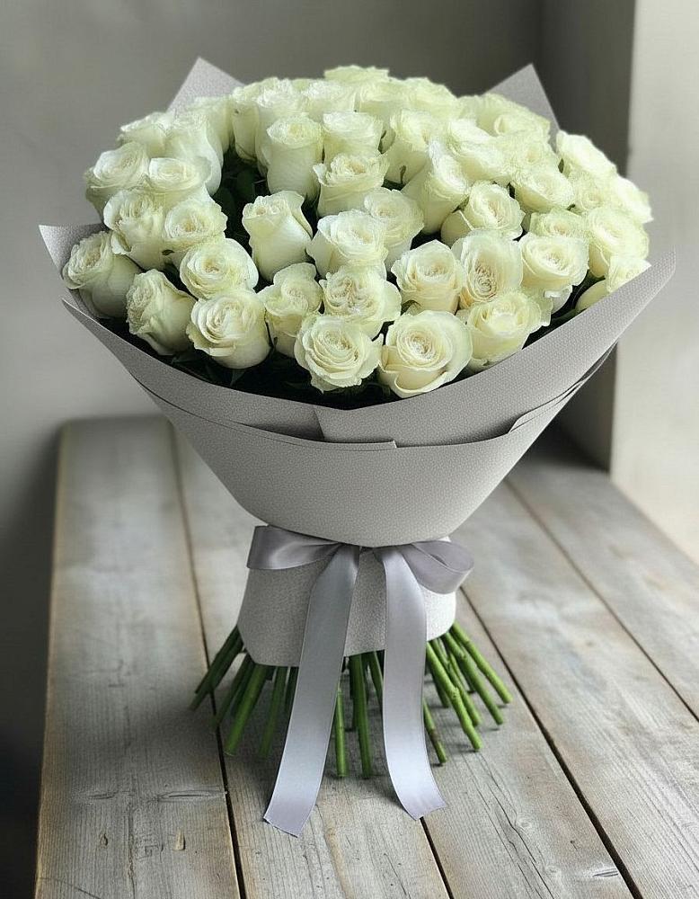 Букет 35 Белых роз в Танцырее