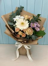Букет цветов из:  Герберы и Хризантемы в Танцырее