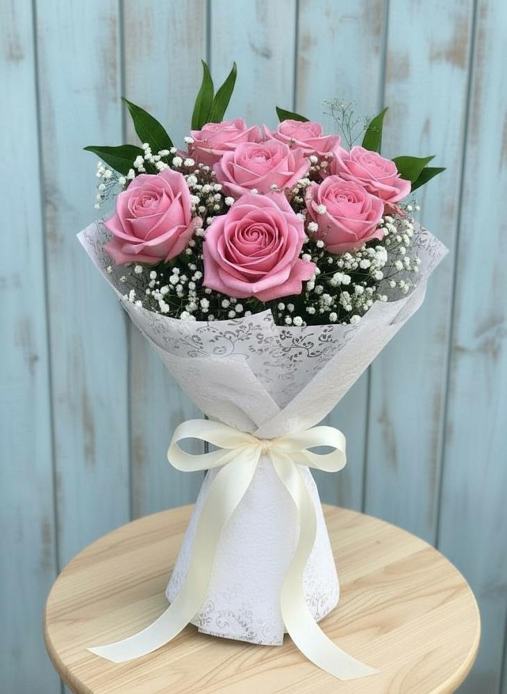 Букет цветов из: Розы в Танцырее