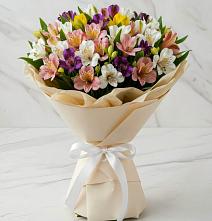 Букет цветов из:  Альстромерии #REPLACE_PRED# Танцырее