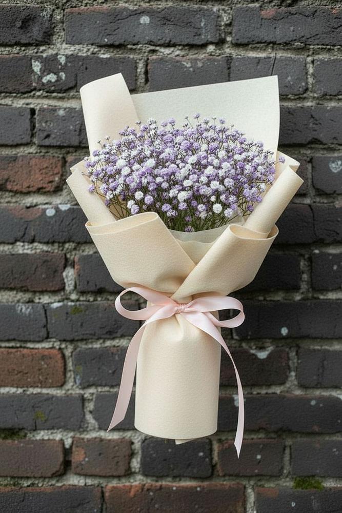 Букет цветов из: Гипсофила в Танцырее