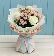 Букет цветов из:  Розы #REPLACE_PRED# Танцырее
