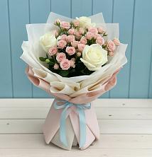 Букет цветов из:  Розы в Танцырее