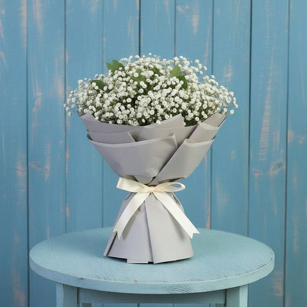 Букет цветов из: Гипсофила в Танцырее