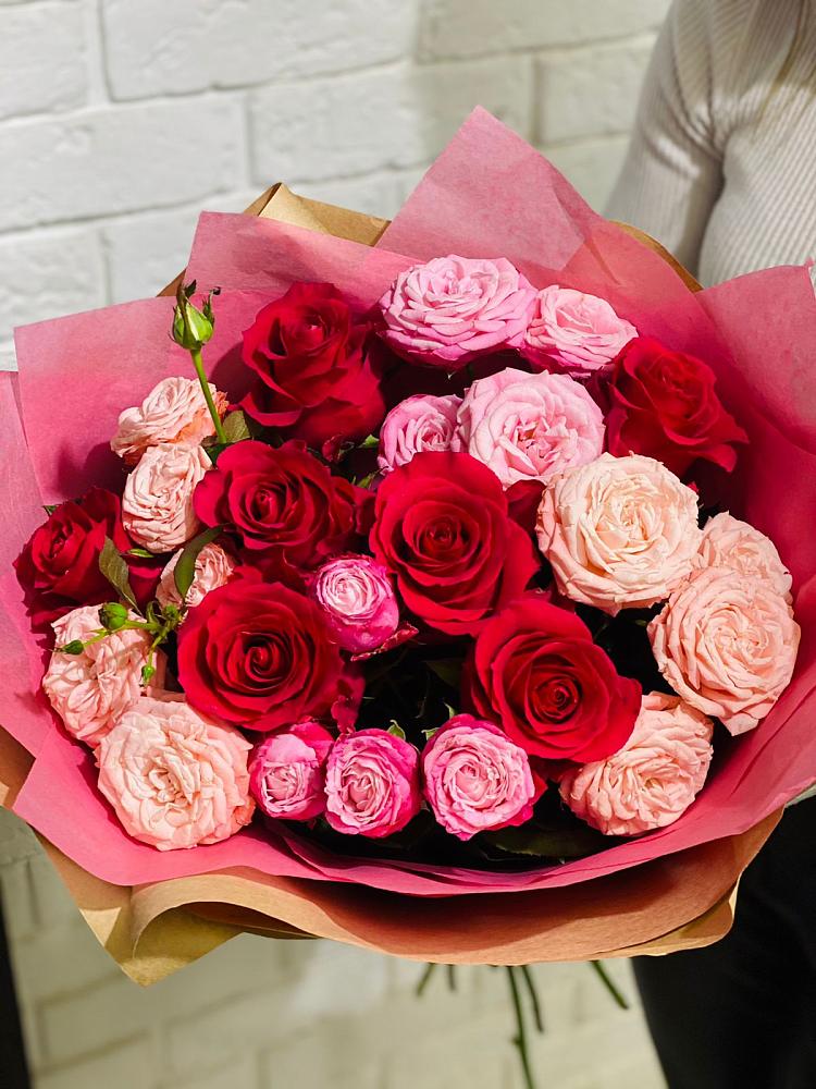 Букет цветов из: Розы в Танцырее