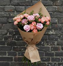 Букет цветов из:  Розы #REPLACE_PRED# Танцырее