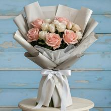 Букет цветов из:  Розы #REPLACE_PRED# Танцырее