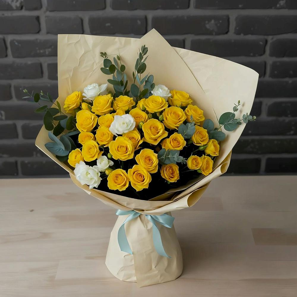 Букет цветов из: Розы в Танцырее