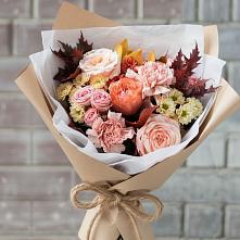 Букет цветов из:  Гвоздики, Хризантемы и Розы в Танцырее