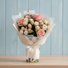 Букет цветов из:  Розы в Танцырее
