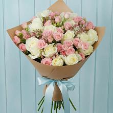 Букет цветов из:  Розы в Танцырее